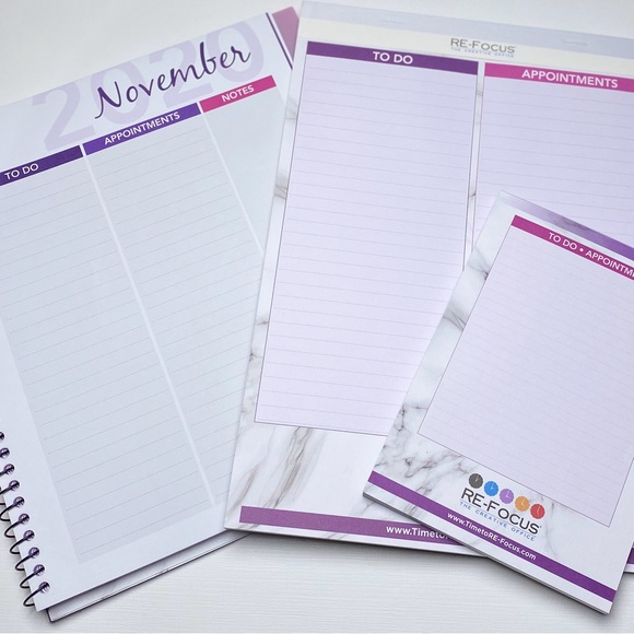 On GMA & Tamron Hall Show! To-Do lists that match our calendars pink or blue new - Picture 12 of 15